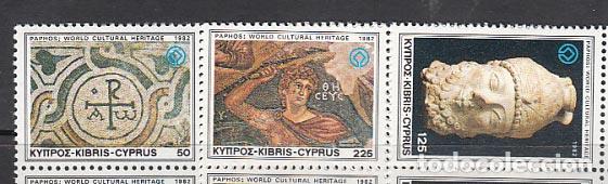 Francobolli: Chipre - Correo 1982 Yvert 563/5 ** Mnh