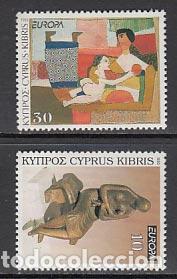 Francobolli: Chipre - Correo 1993 Yvert 804/5 ** Mnh Europa