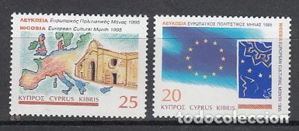 Francobolli: Chipre - Correo 1995 Yvert 863/4 ** Mnh