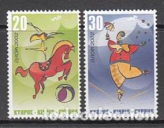 Stamps: Chipre - Correo 2002 Yvert 998/9 ** Mnh Europa