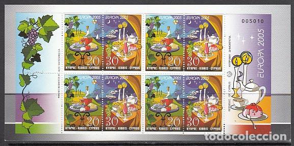 Stamps: Chipre - Correo 2005 Yvert 1066 Carnet ** Mnh Europa
