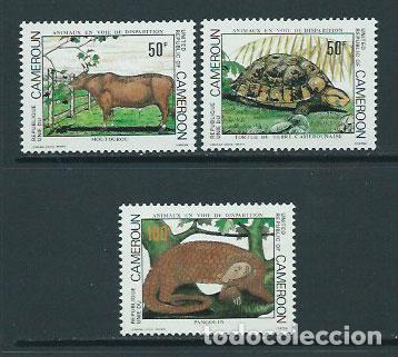 Selos: Camerun - Correo Yvert 671/3 ** Mnh Fauna