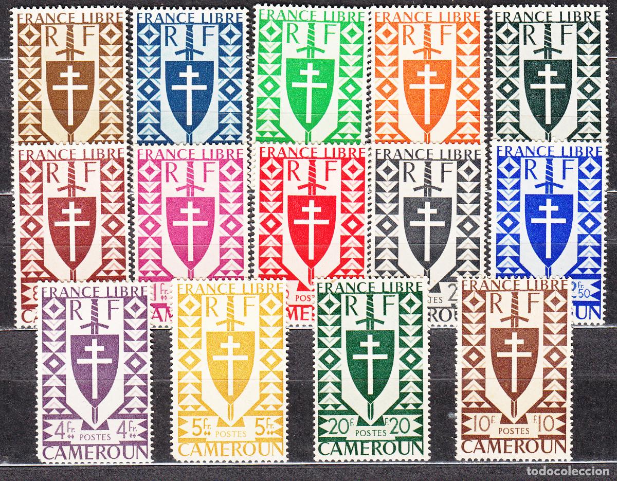 Timbres: Camerun Correo Yvert 249/262 **/* Mnh/Mh