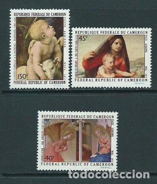 Stamps: Camerun - Aereo Yvert 193/5 ** Mnh Navidad