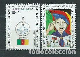 Stamps: Camerun - Aereo Yvert 307/8 ** Mnh Scoutismo