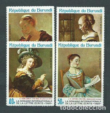 Briefmarken: Burundi - Aereo Yvert 91/4 ** Mnh Pintuiras