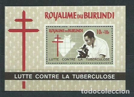 Briefmarken: Burundi - Hojas Yvert 6 ** Mnh Medicina