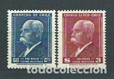Briefmarken: Chile - Correo 1949 Yvert 224 + Av 123 ** Mnh Personaje