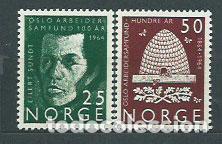 Sellos: Noruega - Correo 1964 Yvert 469/70 ** Mnh