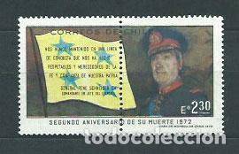 Sellos: Chile - Correo 1972 Yvert 395 ** Mnh Personaje