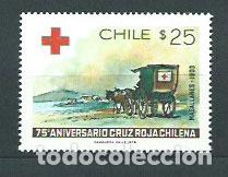 Sellos: Chile - Correo 1979 Yvert 518 ** Mnh Cruz Roja