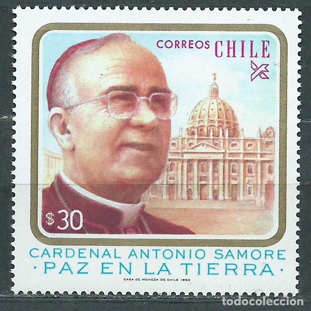 Sellos: Chile Correo 1983 Yvert 627 ** Mnh Personaje
