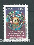 Sellos: Chile - Correo 1990 Yvert 971 ** Mnh