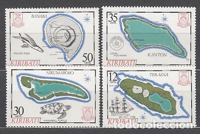 Stamps: Kiribati - Correo Yvert 114/7 ** Mnh Mapas