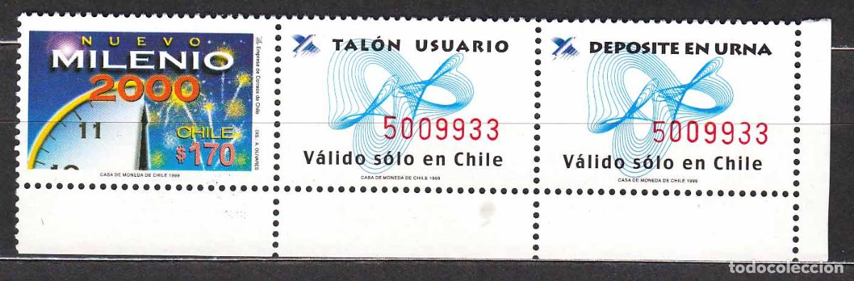 Stamps: Chile - Correo 1999 Yvert 1506 ** Mnh