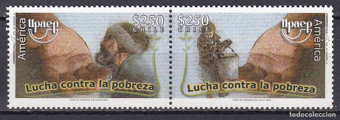 Stamps: Chile Correo 2005 Yvert 1694/95 ** Mnh Upaep