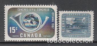 Stamps: Canada - Correo 1957 Yvert 298/9 ** Mnh UPU