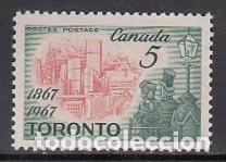 Sellos: Canada - Correo 1967 Yvert 396 ** Mnh