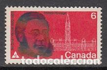 Sellos: Canada - Correo 1970 Yvert 438 ** Mnh Personaje