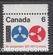 Sellos: Canada - Correo 1971 Yvert 461 ** Mnh