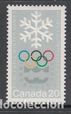 Selos: Canada - Correo 1976 Yvert 597 ** Mnh Deportes. Juegos Olimpicos de Insbruck