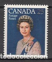 Selos: Canada - Correo 1977 Yvert 622 ** Mnh Personaje. Isabel II