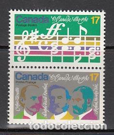 Selos: Canada - Correo 1980 Yvert 736/7 ** Mnh M&uacute;sica