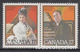 Selos: Canada - Correo 1980 Yvert 739/40 ** Mnh M&uacute;sica