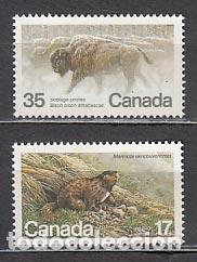 Selos: Canada - Correo 1981 Yvert 762/3 ** Mnh Fauna