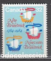 Selos: Canada - Correo 1984 Yvert 872 ** Mnh Barcos