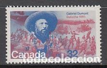 Selos: Canada - Correo 1985 Yvert 908 ** Mnh Personaje