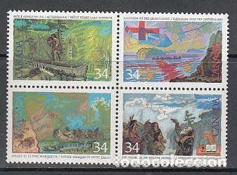 Selos: Canada - Correo 1987 Yvert 983/6 ** Mnh
