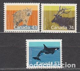 Selos: Canada - Correo 1988 Yvert 1032/4 ** Mnh Fauna