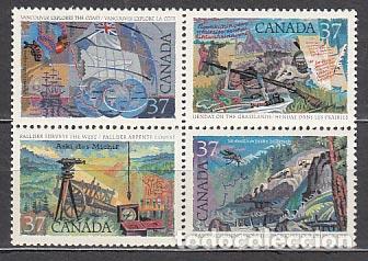 Selos: Canada - Correo 1988 Yvert 1041/4 ** Mnh
