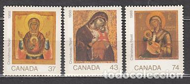 Selos: Canada - Correo 1988 Yvert 1072/4 ** Mnh Navidad