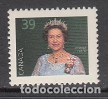 Selos: Canada - Correo 1990 Yvert 1124 ** Mnh Personaje. Isabel II