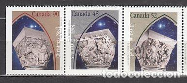 Selos: Canada - Correo 1995 Yvert 1444/6a ** Mnh Navidad