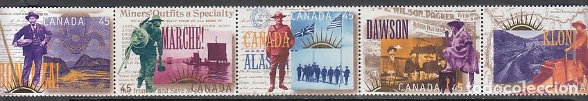 Selos: Canada - Correo 1996 Yvert 1463/7 ** Mnh