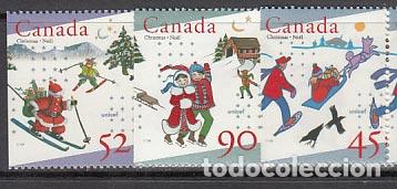 Selos: Canada - Correo 1996 Yvert 1493/5a Mnh Navidad