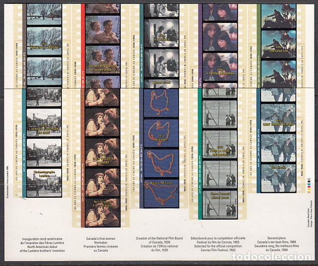 Selos: Canada - Correo 1996 Yvert 1476/85 ** Mnh Cine