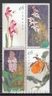 Selos: Canada - Correo 1999 Yvert 1658/61 ** Mnh Flores