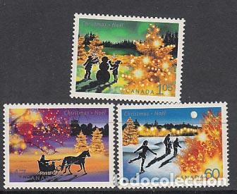 Selos: Canada - Correo 2001 Yvert 1900/2 ** Mnh Navidad