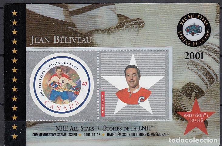 Selos: Canada - Correo 2001 Yvert 1857 ** Mnh en estuche Deportes