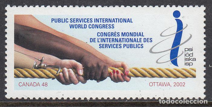 Selos: Canada - Correo 2002 Yvert 1955 ** Mnh Servicios p&uacute;blicos