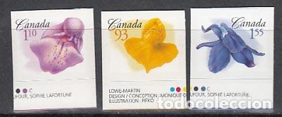 Selos: Canada - Correo 2006 Yvert 2264/6 ** Mnh Flores