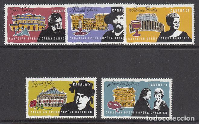 Selos: Canada - Correo 2006 Yvert 2248/52 ** Mnh M&uacute;sica