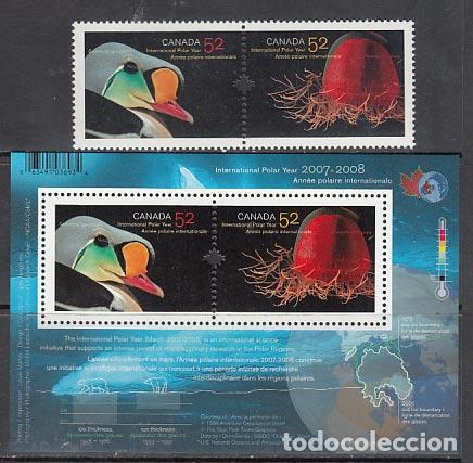 Selos: Canada - Correo 2007 Yvert 2274/5+H.91 ** Mnh A&ntilde;o Polar