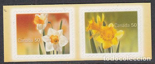 Selos: Canada - Correo 2005 Yvert 2142/3 ** Mnh Flores