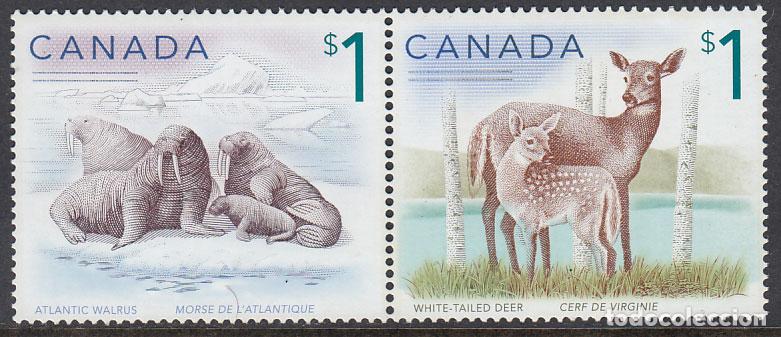 Selos: Canada - Correo 2005 Yvert 2182/3 ** Mnh Fauna