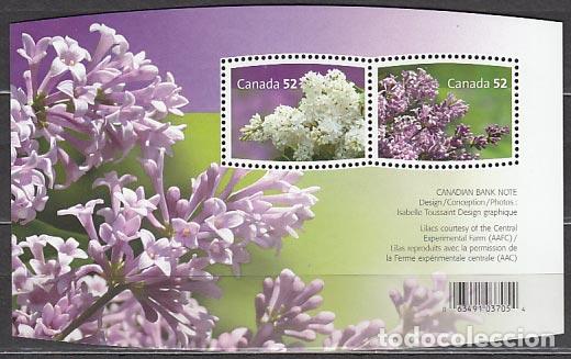 Selos: Canada - Hojas Yvert 92 ** Mnh Flores